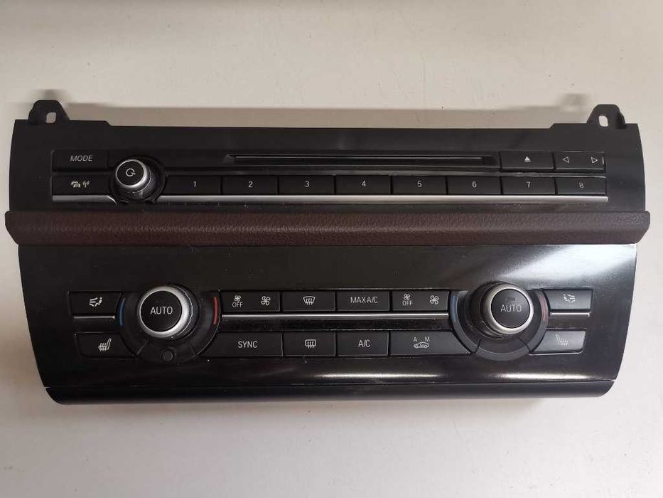 Panou comanda climatronic radio cd Bmw F10, F11 facelift 9352761