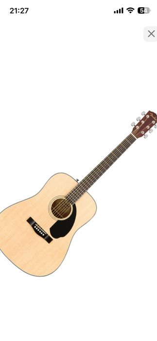 Гитара акустическая Fender CD-60S Natural Dreadnought
