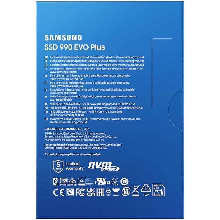 SSD Samsung 990 EVO Plus, 4TB (Виж други обяви в профила)