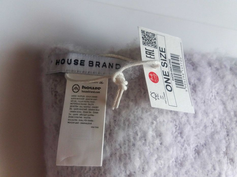 Дамски шал с ресни - House Brand