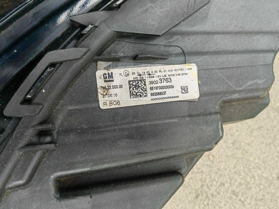 Фар Opel Astra K LUX LED десен / Фар Опел Астра К LED Оригинален