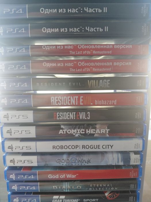 Игры PS4 /PS5 / Диски с играми