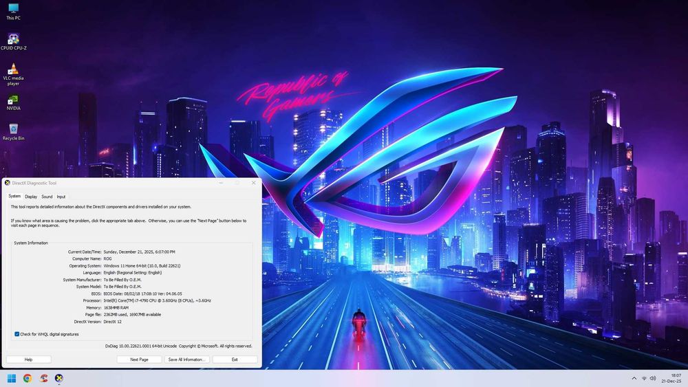 PC Gaming Octa Core i7/RGB/16GB/SSD 240GB/GTX 970/WiFi/W11 la 1000lei