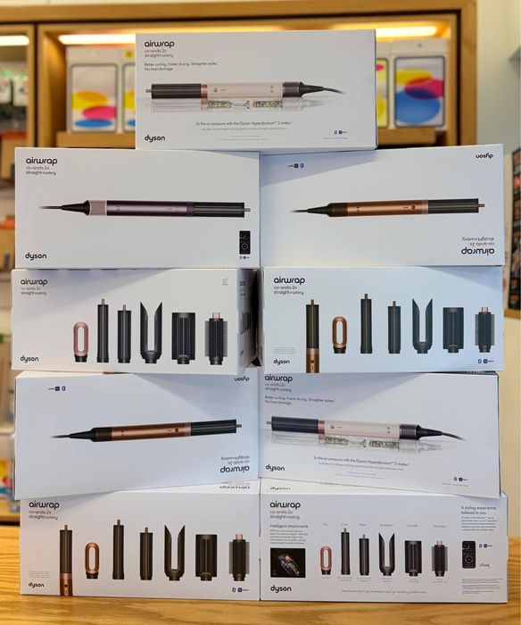 Co anda 2x Dyson co anda airwrap straight wavy дайсон