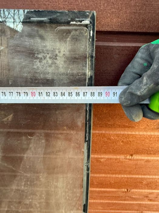 Пластиковое окно глухое