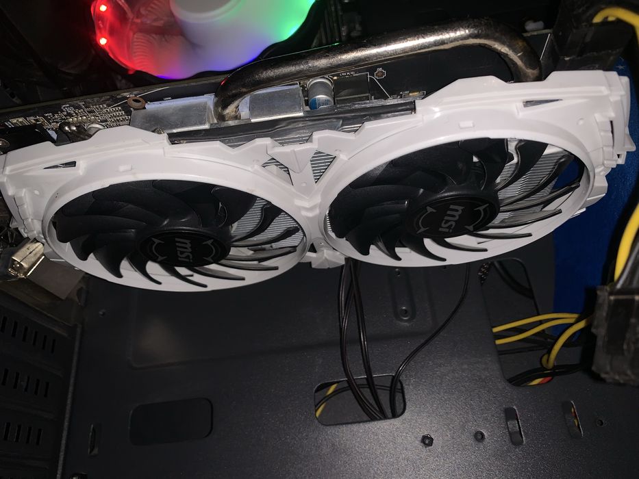 Videokarta RX 580 8gb juda zor.