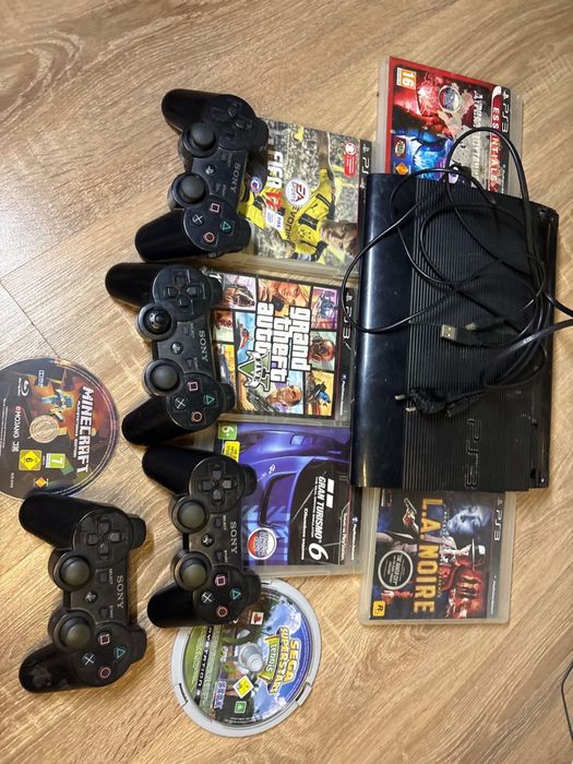 PlayStation 3 с играми