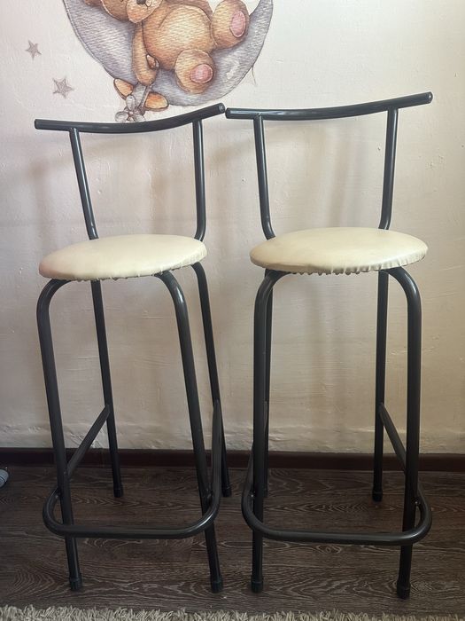 Барные стулья со спинкой