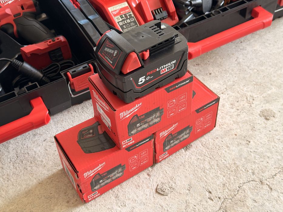 Батерии Milwaukee M18 5.0Ah