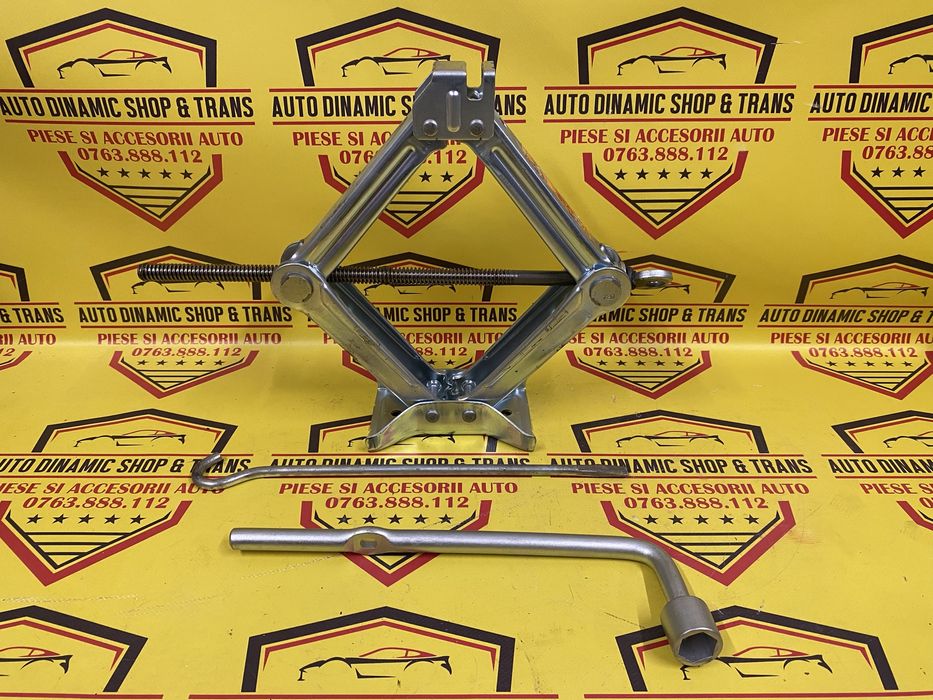 Cric auto original Nissan MICRA NOTE cu cheie roata coarba 995503VV0A