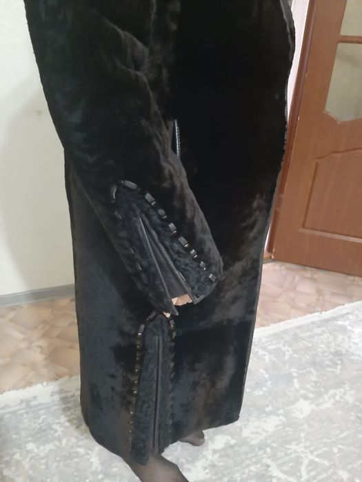 Шуба-Мутон(норка)