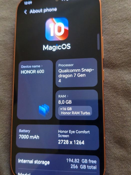 Honor 600, 256GB