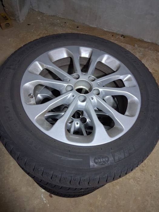 Roți  Originale Mercedes + Anvelope Michelin -  215 / 60 / 17