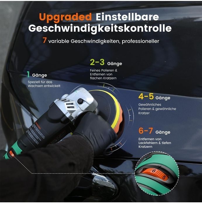 Aparat Polizor unghiular Flex  Polish de slefuit