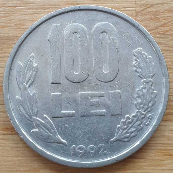 Monezi vechi 100 lei Mihai Viteazul anii 1992 - 1995