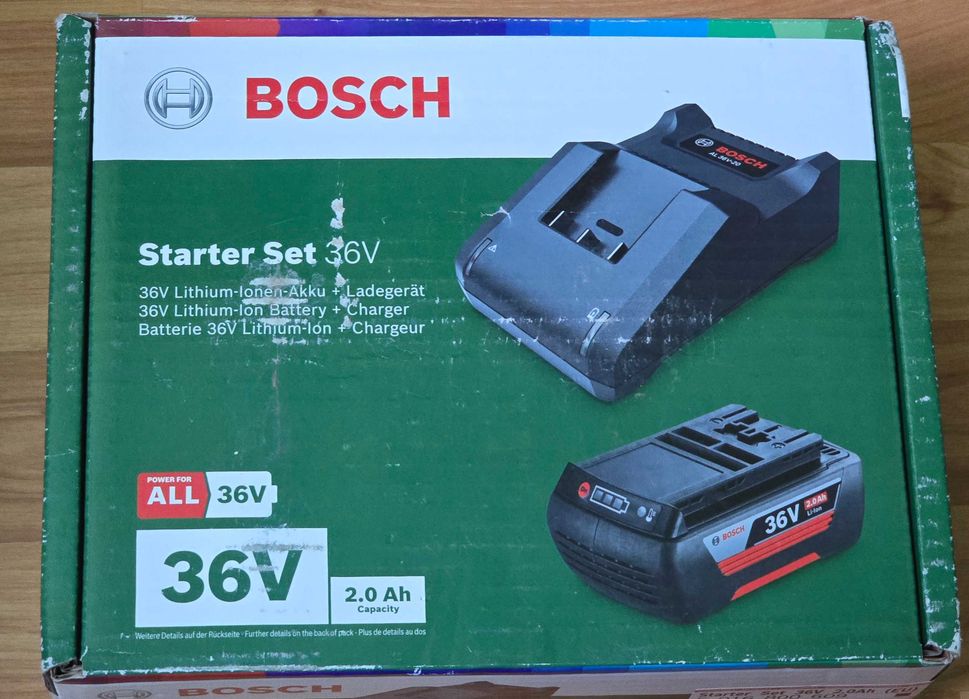Bosch Starter Set 36V / 2,0 Ah sigilat!