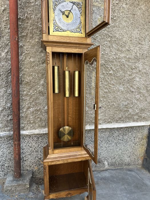 Паркетен механичен часовник Grandfather Clock – Urgos Германия, 3 тежести
