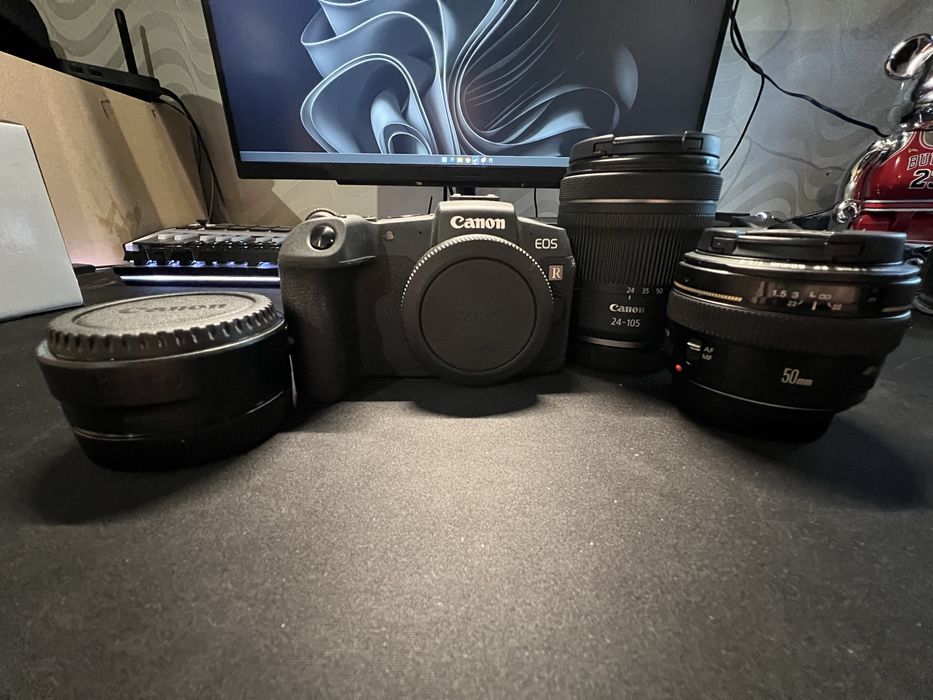 Комплекс canon eos rp + объективы