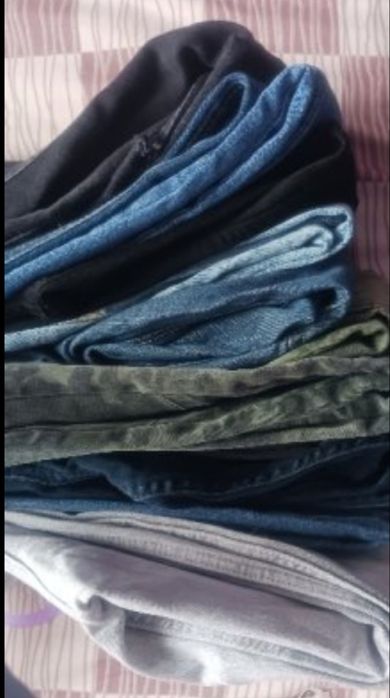 Лот дамски/детски дънки 152-164