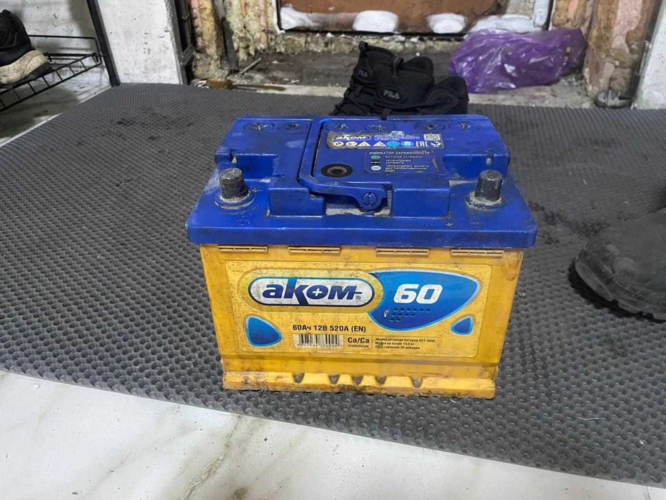 аккумулятор 60А б/у