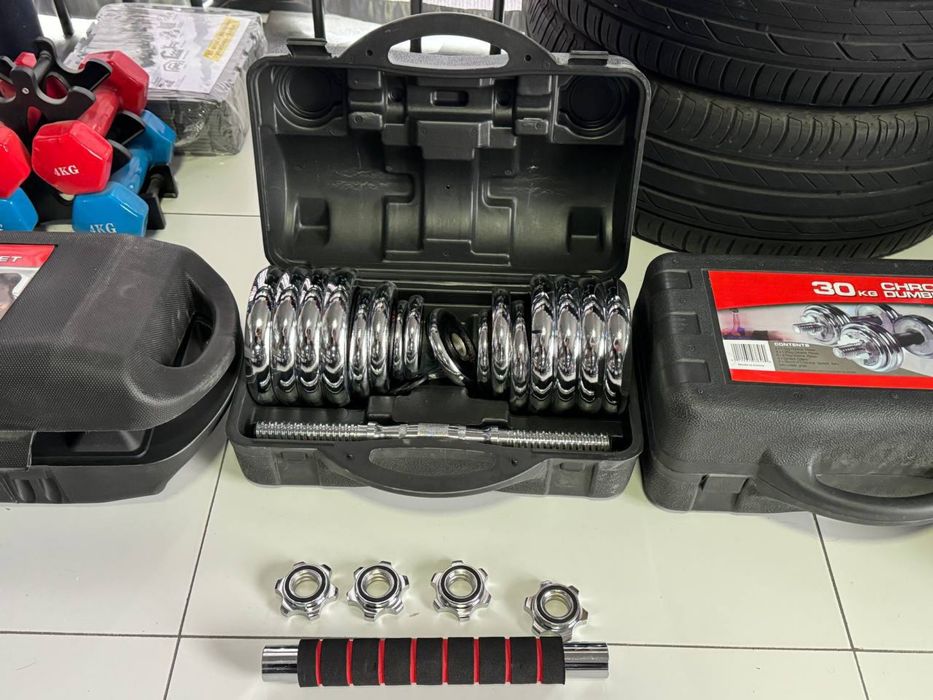 набор гантелей 55кг 50кг 30кг 20кг