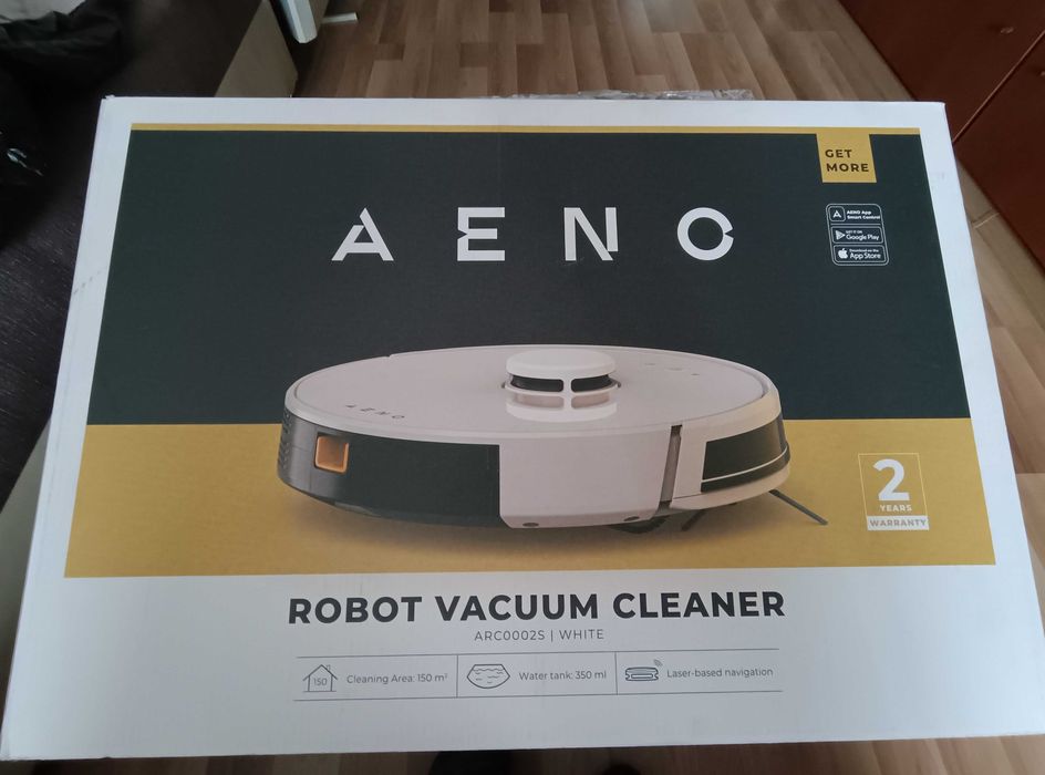 продавам Робот прахосмукачка Aeno ARC0002S, Мокро и сухо почистване