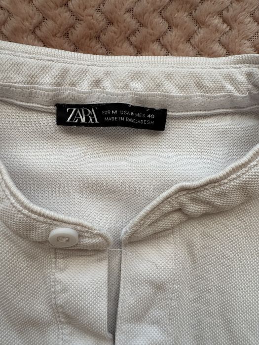 Мъжка бяла тениска Zara