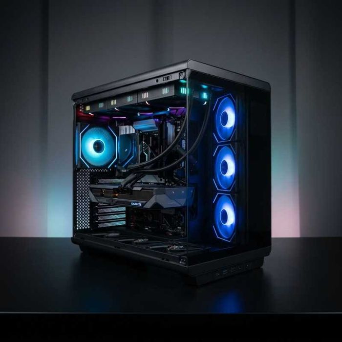 Calculator Gaming , AMD Ryzen 7 7800X3D , 32GB DDR5 , NVME 1TB , Placa Video Gigabyte Radeon RX 9070 GRE 12GB