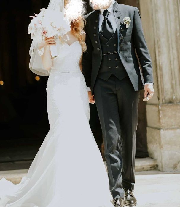 Costum mire cu guler inalt - Salon Marecom Cluj