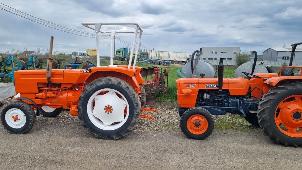 Renault R7431L , Fiat 415 tractor