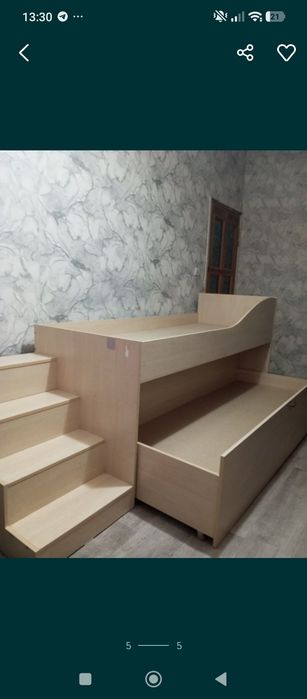 Кровать двухэтажная - продаю