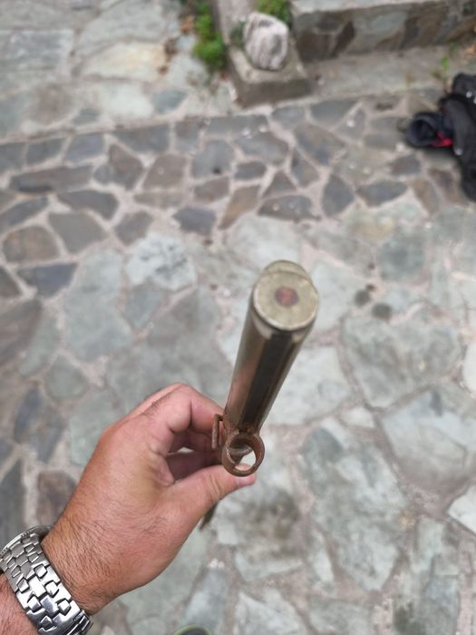 Vand baioneta franceza LEBEL Rosalie 1886 WW1 cu maner de bronz foarte