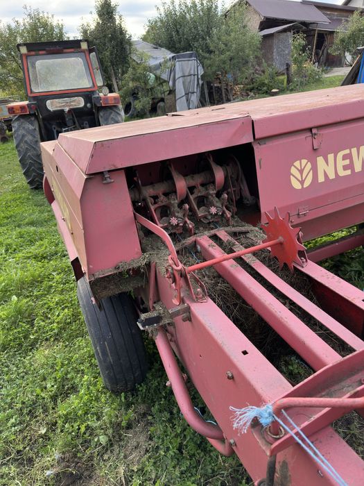 Semanatoare porumb SPC6 si presa balotat NewHolland 270