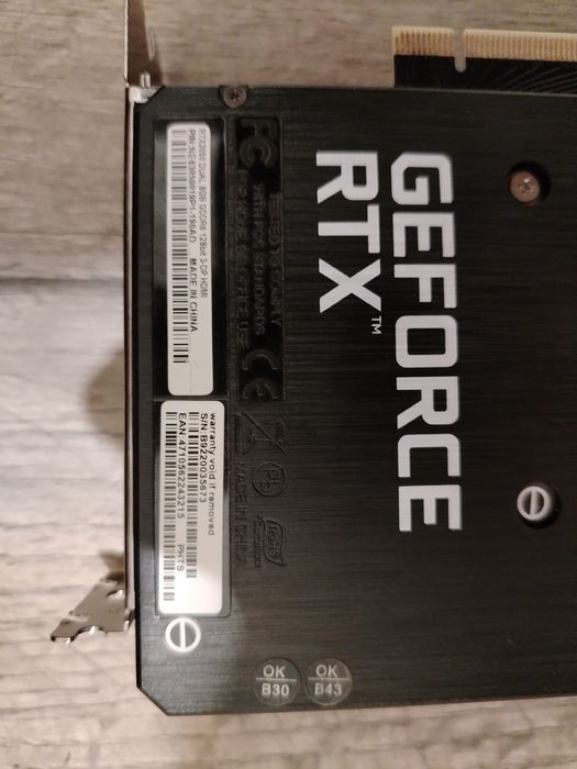 Видеокарта RTX 3050 8 Gb
