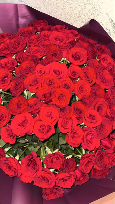 Продам букет из 101 красной розы