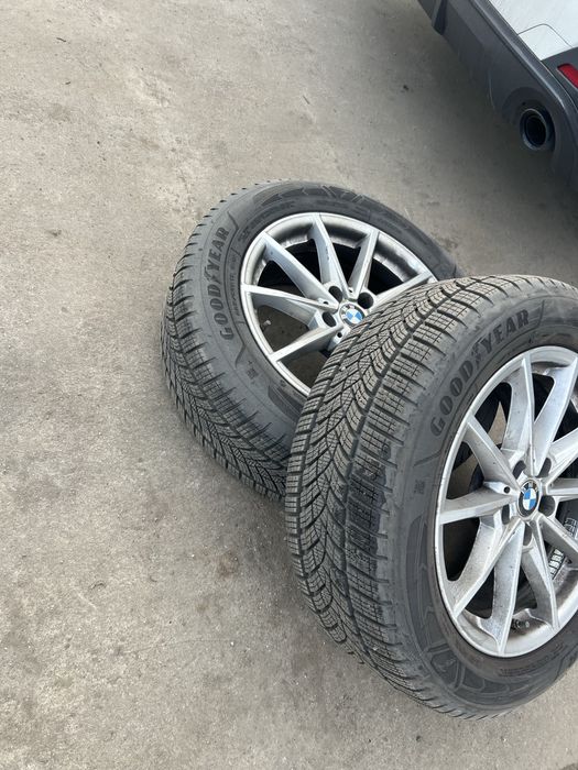 Jante BMW 17 originale+cauciucuri noi rulate 4000km