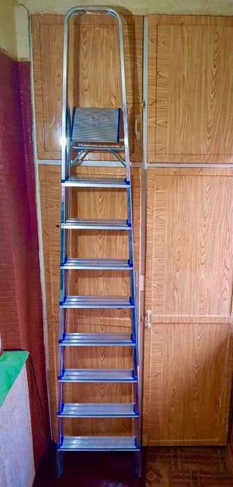 Стремянка 3 метра Алюминий
