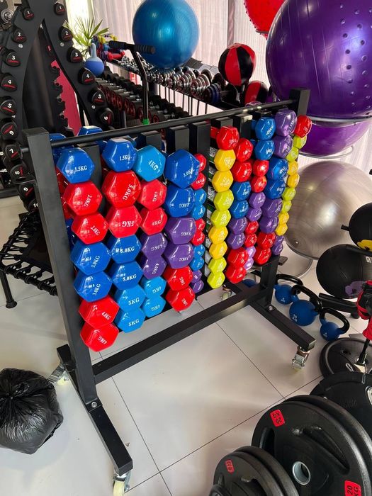 Гантели резиновые от первых рук