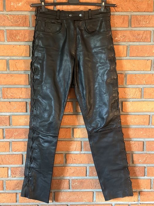 Pantaloni de piele Moto 42