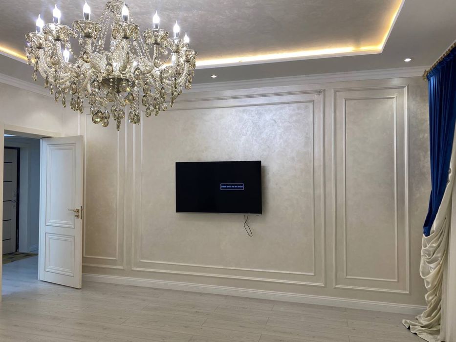 Спочно! Метро Чиланзар.Продажа Евроремонт мебель+ техникой!