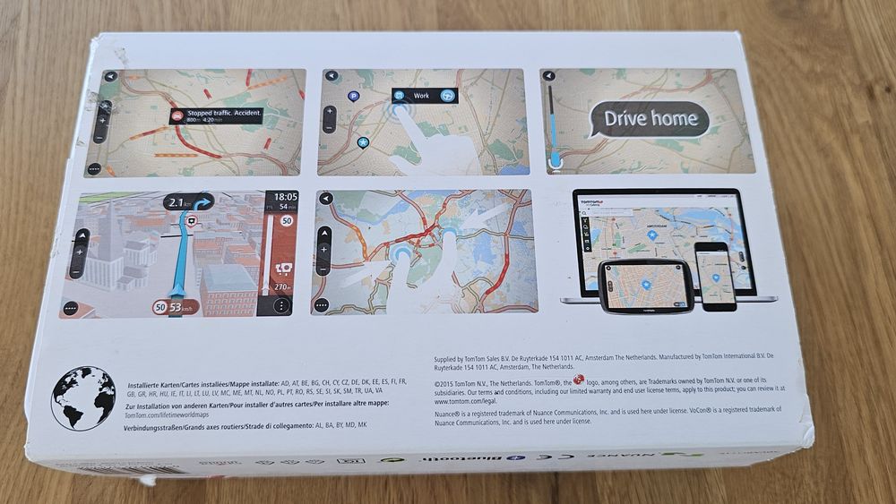 TomTom Go 510 cu World Maps, Traffic Info și Radar
