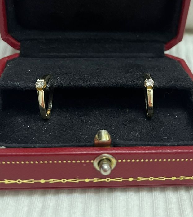 Серьги с бриллиантами