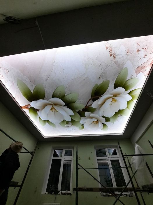 Натижной паталок.