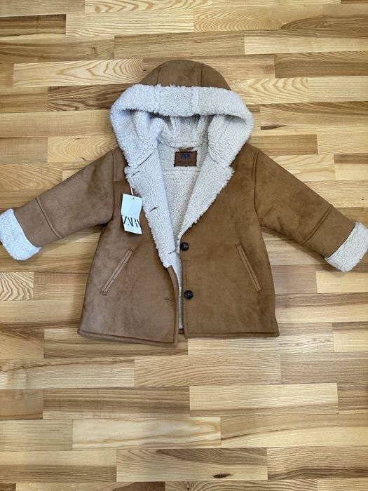 Новая дубленка на девочку ZARA