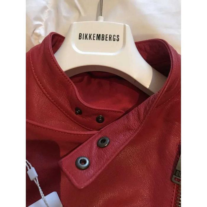 BIKKEMBERGS Мъжко кожено яке