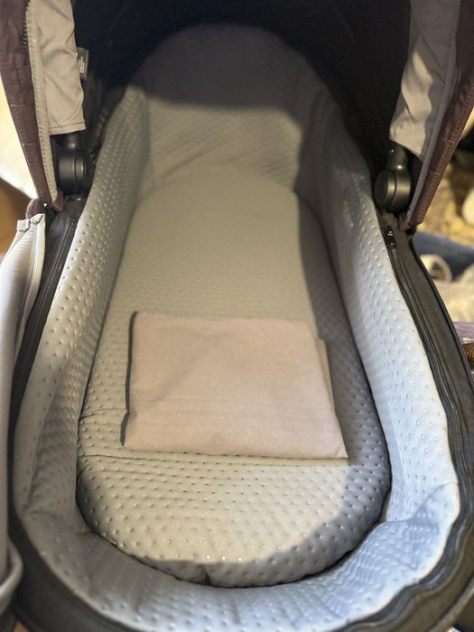 Бебешка количка Anex, лилав цвят