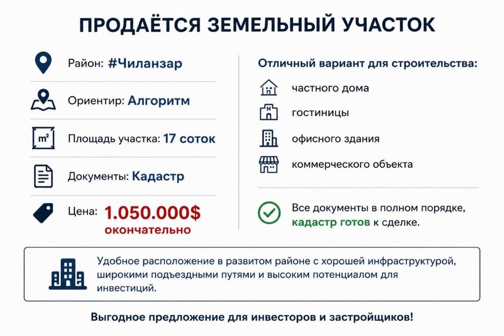 Срочно Продается Земля Алгоритм