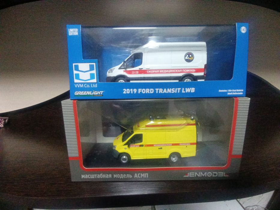 Масштабные модели 1:43