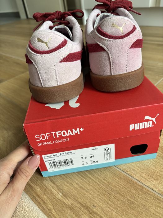 Велурени дамски маратонки Puma 36