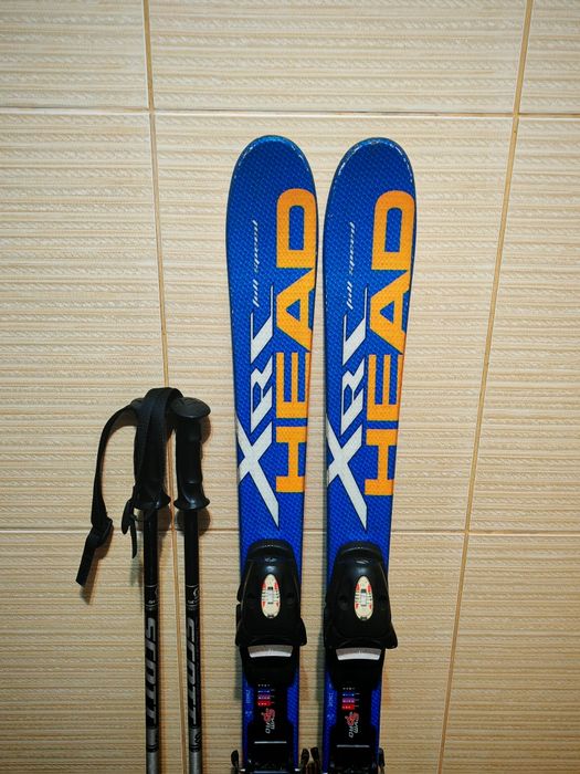 Set schiuri head 110 cm -clapari ski -bete